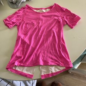 Hot pink Lululemon top